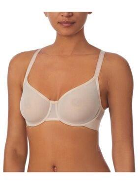 Dkny Women's Sheers Unlined Demi Bra, DK4085 - Cashmerend